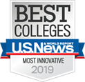 US News Best Colleges - Most Innovative 2019
